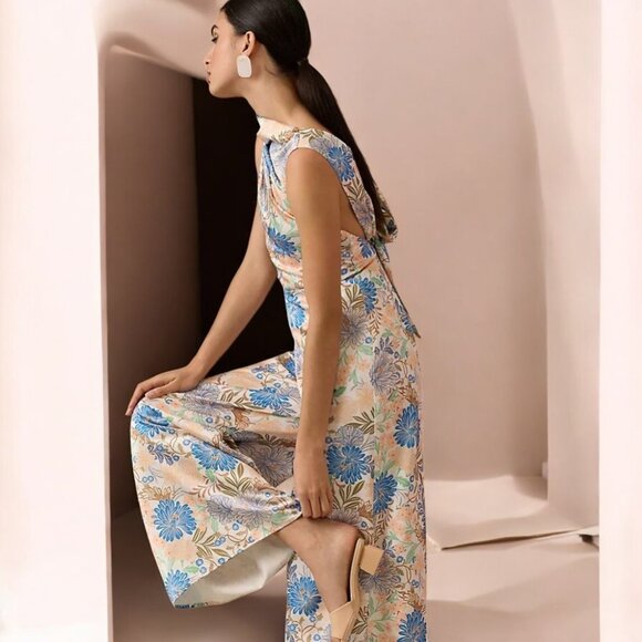 NWT Significant Other Lana Wide Leg Jumpsuit in Daylight Floral - Picture 4 of 10